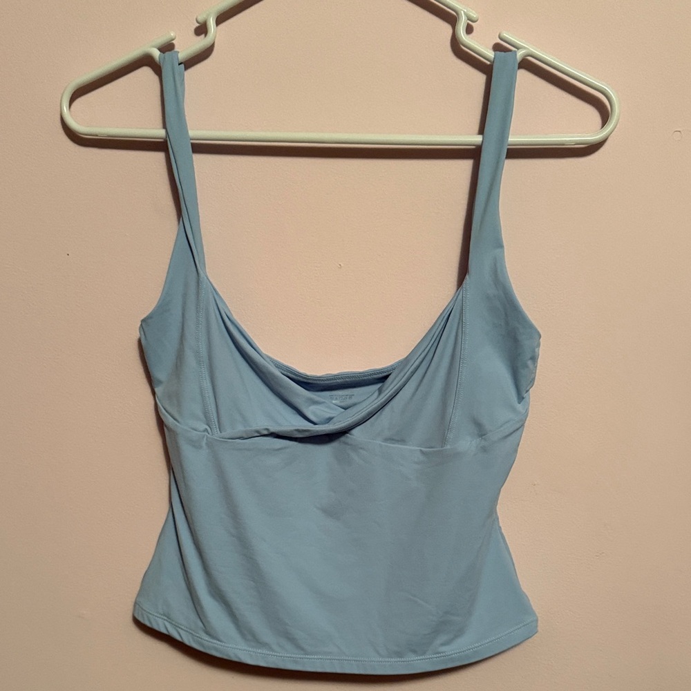 Quisen Light Blue Women's Tank Top